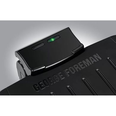 Russell Hobbs Гриль George Foreman прижимной Immersa Small, 1100Вт, темп. режимов-1, съёмные пластины, металл, пластик, черный 28300-56 фото
