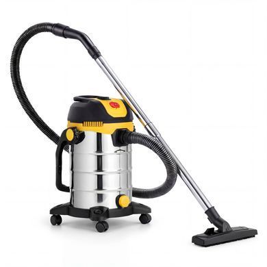 2E Пилосос професійний 2E PowerClean 30S 1200Вт 17кПа контейнер 30л розетка 220В/2000В вологе/сухе прибирання функція повітродувки IPX4 6.3кг 2E-VC3012SSD фото