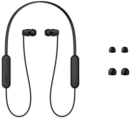 Sony Наушники WI-C100 In-ear IPX4 Wireless Black WIC100B.CE7 фото