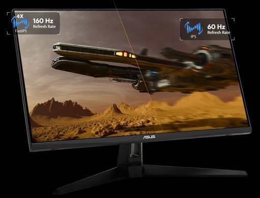 ASUS Монітор Asus 27" VG27UQ1A 2xHDMI, DP, MM, IPS, 3840x2160, 160Hz, 1ms, DCI-P3 95%, AdaptiveSync, HDR10 90LM0AR0-B01371 фото