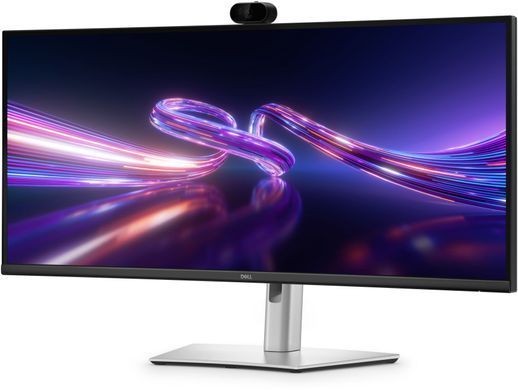 Dell Монітор DELL 34" P3426WEV HDMI, DP, USB-C, RJ-45, IPS, 3440x1440, 21:9, 100Hz, sRGB 99%, CURVED, HAS, Cam 210-BVHT фото