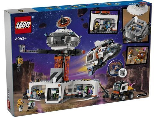 LEGO Конструктор City Космическая база и стартовая площадка для ракеты 60434 фото