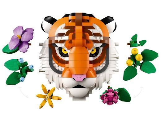 LEGO Конструктор LEGO Art Колекція фауни - Тигр 31217 фото