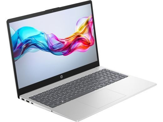 HP Ноутбук 15-fd1058ua 15.6" FHD IPS AG, Intel U5-125H, 16GB, F512GB, UMA, DOS, сріблястий B22CBEA фото