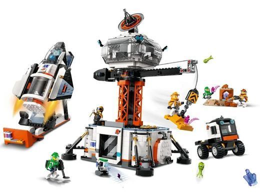 LEGO Конструктор City Космическая база и стартовая площадка для ракеты 60434 фото