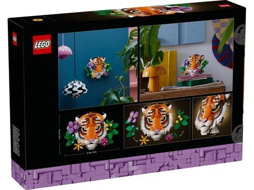 LEGO Конструктор LEGO Art Колекція фауни - Тигр 31217 фото