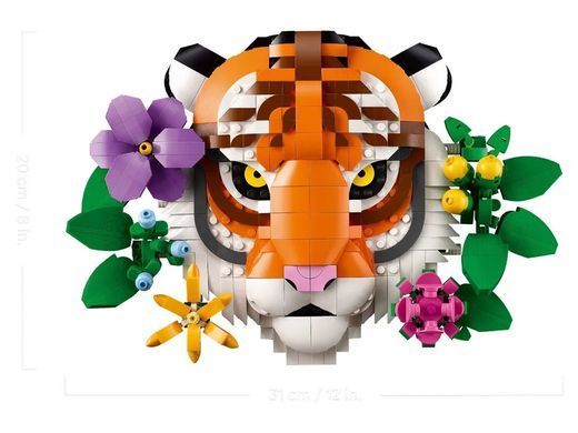 LEGO Конструктор LEGO Art Колекція фауни - Тигр 31217 фото