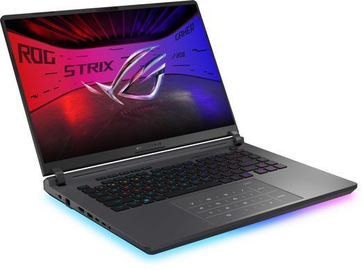 ASUS Ноутбук ASUS ROG Strix G16 G615JH-RV082 16" FHD+ IPS, Intel i5-13450HX, 16GB, F512GB, NVD5050-8, NoOS, Сірий 90NR0N71-M00350 фото