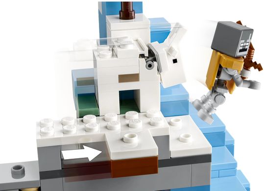 Конструктор LEGO Minecraft Замерзшие верхушки 21243- фото