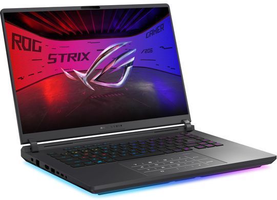 ASUS Ноутбук ASUS ROG Strix G16 G615JH-RV082 16" FHD+ IPS, Intel i5-13450HX, 16GB, F512GB, NVD5050-8, NoOS, Сірий 90NR0N71-M00350 фото