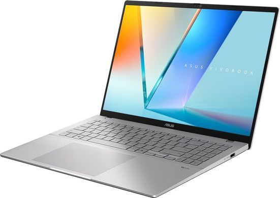 ASUS Ноутбук ASUS Vivobook S 16 S3607VA-RP015 16" WUXGA IPS, Intel i7-13620H, 16GB, F512GB, UMA, NoOS, Сріблястий 90NB1671-M000R0 фото