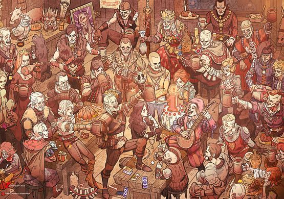 GoodLoot Пазл Witcher: Birthday puzzles 1000 ел. 5908305233565 фото