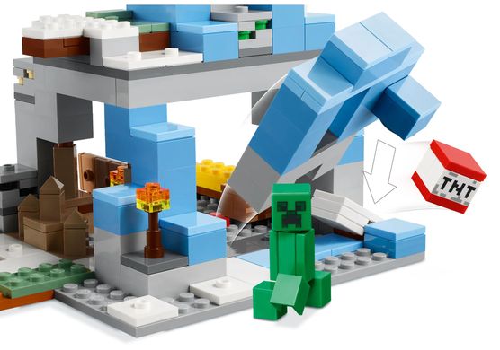 Конструктор LEGO Minecraft Замерзлі верхівки 21243- фото