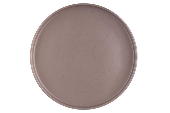 Тарелка обеденная Ardesto Trento, 26,5 см, серая, керамика AR2926TG фото