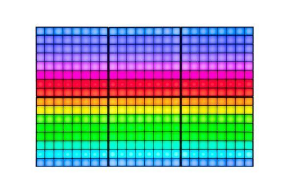 Twinkly Панель Smart LED Twinkly Squares 1+5 RGB, Gen II, IP20, 16x16см, кабель білий TWQ064STW-07-BEU фото