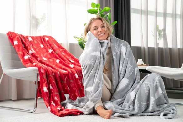 ARDESTO Плед Flannel, 160х200 см, 100% поліестер, гноми