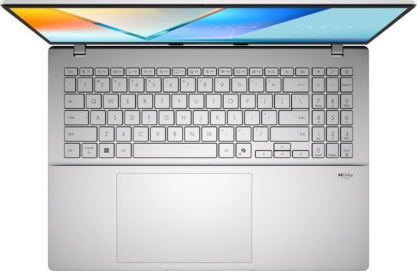 ASUS Ноутбук ASUS Vivobook S 16 S3607VA-RP015 16" WUXGA IPS, Intel i7-13620H, 16GB, F512GB, UMA, NoOS, Сріблястий 90NB1671-M000R0 фото