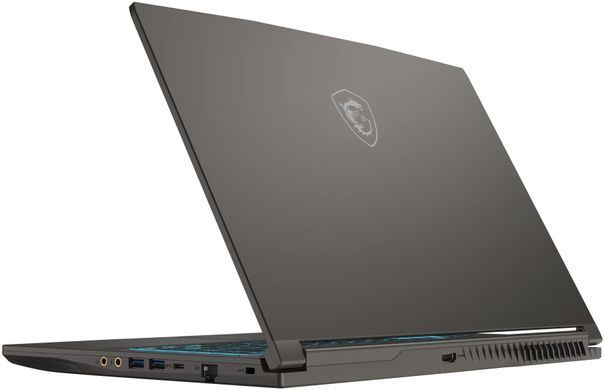 MSI Ноутбук Thin B12UCX 15.6 FHD, Intel i5-12450H, 16GB, F1512GB, NVD2050-4, DOS, чорний 9S7-16R831-2664 фото