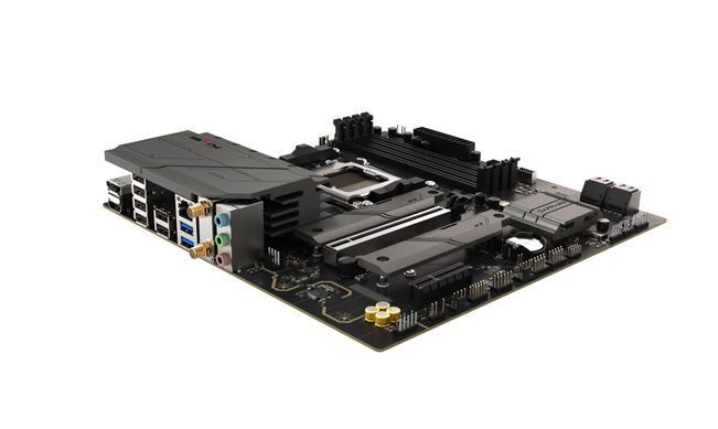 SAPPHIRE Motherboard PULSE B850M WIFI sAM5 B850 4xDDR5 M.2 HDMI DP WiFi BT mATX 52123-04-40G фото