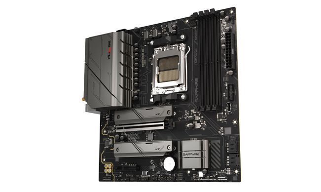 SAPPHIRE Motherboard PULSE B850M WIFI sAM5 B850 4xDDR5 M.2 HDMI DP WiFi BT mATX 52123-04-40G фото