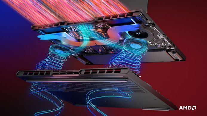 Lenovo Ноутбук Legion Pro 5-16ADR10 16" WQXGA IPS AG, AMD R9-8940HX, 32GB, F1TB, NVD5060-8, DOS, черный 83LT008GRA фото