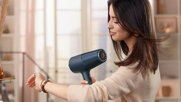 Philips Фен 5000 Series, 2300Вт, 3 режими, дифузор, іоніз-я, хол. обдув, темно-синій BHD512/00 фото