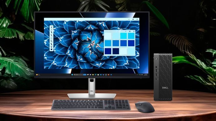 Dell Рабочая станция Pro Max Micro, Intel U7-265, 16GB, F512GB, NVD A400-4, кл+м, Win11P BTO104_FCM2250 фото