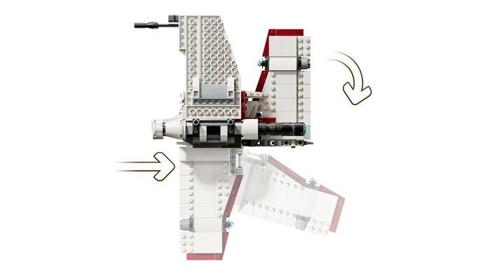 LEGO Конструктор LEGO Star Wars Зоряний винищувач V-19 &laquo;Потік&raquo; 75432 фото