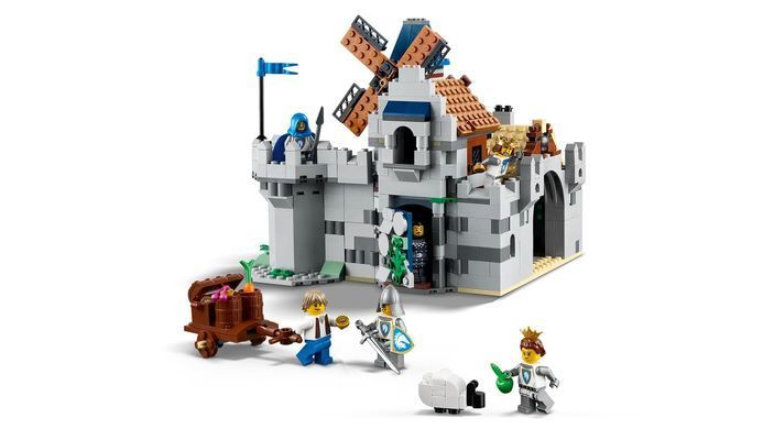 LEGO Конструктор Creator Средневековый замок с рыцарем на коне 31168 фото