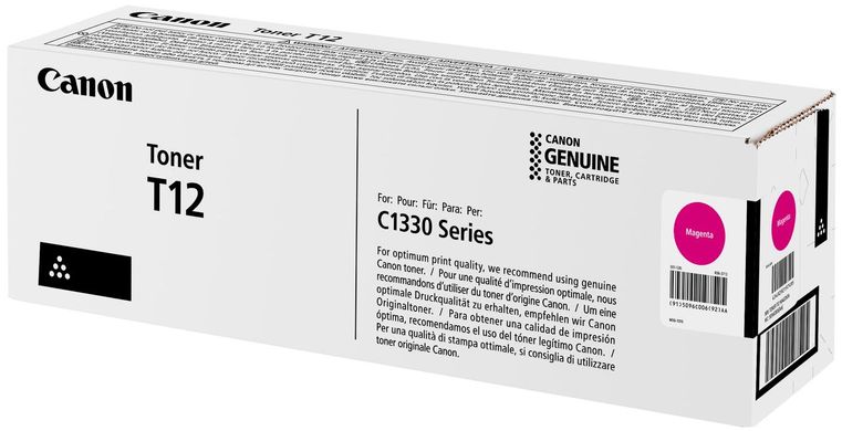 Canon Картридж T12 i-SENSYS XC1333 Series (5400 стор.) Magenta 5096C006 фото