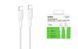 Belkin Кабель USB-C > USB-C заряджання/синхронізації 1м, 240Вт, Type-C, плетений, білий 2 - магазин Coolbaba Toys