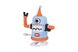 PAULINDA Масса для лепки Super Dough Robot заводной механизм (шагает) (голубой) 2 - магазин Coolbaba Toys
