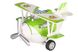 Літак металевий інерційний Same Toy Aircraft зелений зі світлом і музикою 1 - магазин Coolbaba Toys