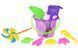 Same Toy Набор для игры с песком с Воздушной вертушкой (фиолетовое ведро) (9 шт.) 1 - магазин Coolbaba Toys