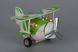 Літак металевий інерційний Same Toy Aircraft зелений зі світлом і музикою 2 - магазин Coolbaba Toys