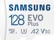 Samsung Карта памяти microSDHC 128GB C10 UHS-I R100MB/s Evo Plus + SD 1 - магазин Coolbaba Toys