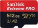 Карта пам'яті SanDisk microSD 512GB C10 UHS-I U3 R200/W140MB/s Extreme Pro V30 + SD 1 - магазин Coolbaba Toys