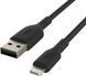 Belkin Кабель USB-A - Lightning, BRAIDED, 2m, black 5 - магазин Coolbaba Toys