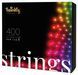 Гірлянда Smart LED Twinkly Strings RGB 400, Gen II, IP44, довжина 32м, кабель чорний 1 - магазин Coolbaba Toys