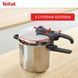 Tefal Скороварка Tefal Secure Trendy, 8л, з паровим кошиком, нержавіюча сталь, пластик 4 - магазин Coolbaba Toys