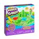 Набор песка для детского творчества - KINETIC SAND ЗАМОК ИЗ ПЕСКА (зеленый, 454 г, формочки, лоток) 1 - магазин Coolbaba Toys