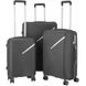 Набор пластиковых чемоданов 2E, SIGMA,(L+M+S), 4 колеса, графит 1 - магазин Coolbaba Toys