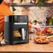 Tefal Мультипіч Easy Fry&Grill Vision Window, 1550Вт, чаша-4.2л, сенсорне керув., 10 програм, з віконцем, пластик, чорний 6 - магазин Coolbaba Toys