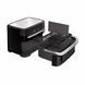 Tefal Мультипіч Tefal Dual Easy Fry Flex, 2700Вт, чаша-5.5+3.5л, сенсорне керув., з віконцем, 2 чаши, гриль, пластик, чорний 3 - магазин Coolbaba Toys