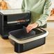 Tefal Мультипіч Tefal Dual Easy Fry Flex, 2700Вт, чаша-5.5+3.5л, сенсорне керув., з віконцем, 2 чаши, гриль, пластик, чорний 5 - магазин Coolbaba Toys