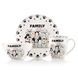 ARDESTO Set of dishes Family, 3pcs, new bone china 1 - магазин Coolbaba Toys