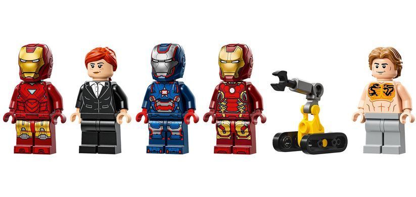 LEGO Конструктор Super Heroes Лаборатория Железного Человека: зал брони 76315 фото