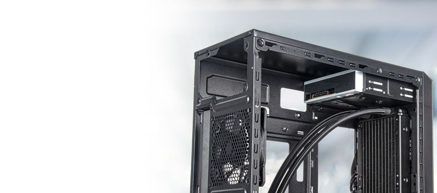 SilverStone Корпус FARA FA311-B, без БП, 2xUSB3.0, 1xUSB2.0, Steel Side Panel, mATX, Black SST-FA311-B фото