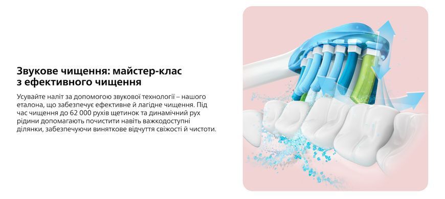 Philips Щетка зубная электр. Sonicare DiamondClean Prestige 9900, 62т. колеб/мин, насадок-1, SenseIQ, зарядный чехол, розовый HX9911/84 фото
