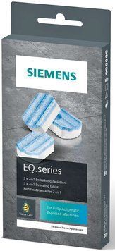 Siemens Набір для чистки кавоварок, 3т. від накипу